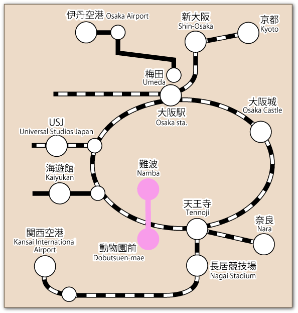 難波マップ