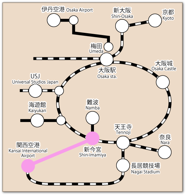 関西国際空港マップ