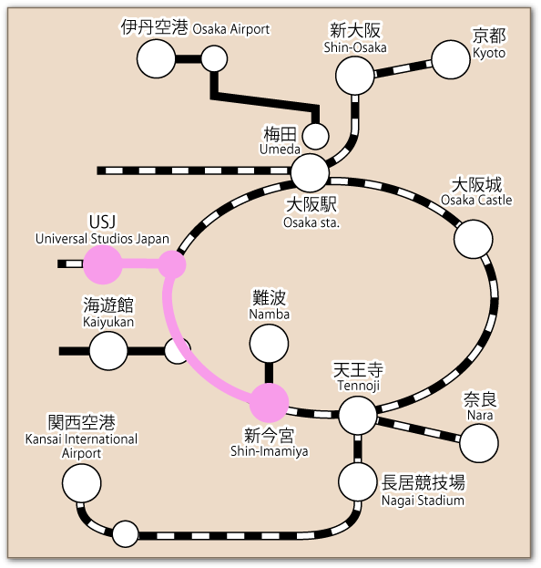 USJマップ